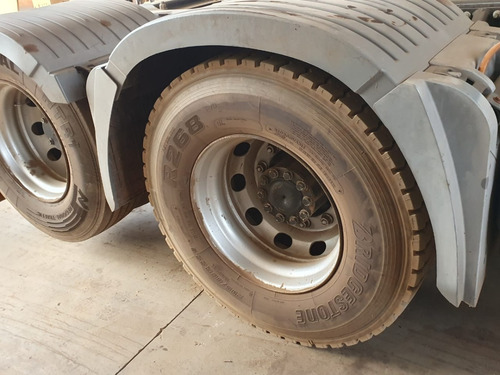 Mercedes-benz Axor 2536 6x2 Ano 2016 Teto Alto Trucado