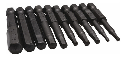 Puntas De Destornillador Hexagonales Magnéticas De Acero S2