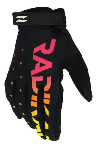 Guantes Mx Radikal  Flux Gravity Negro-allmotors-