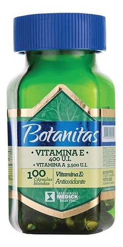 Vitamina E 400 + Vitamina A 3500 - Unidad a $42655