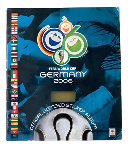 Álbum Panini Mundial Alemania 2006-lleno