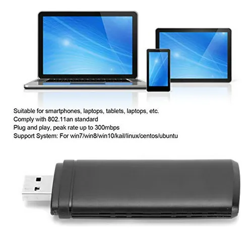 Adaptador Wifi Usb Mini 753, Compatible Con Win7/8/10/kali/l
