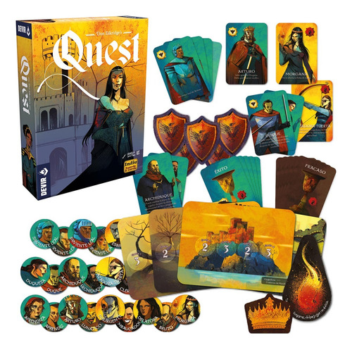 Devir Quest Juego De Mesa