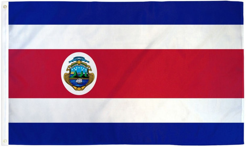 Bandera De Costa Rica 150 Cm X 90 Cm