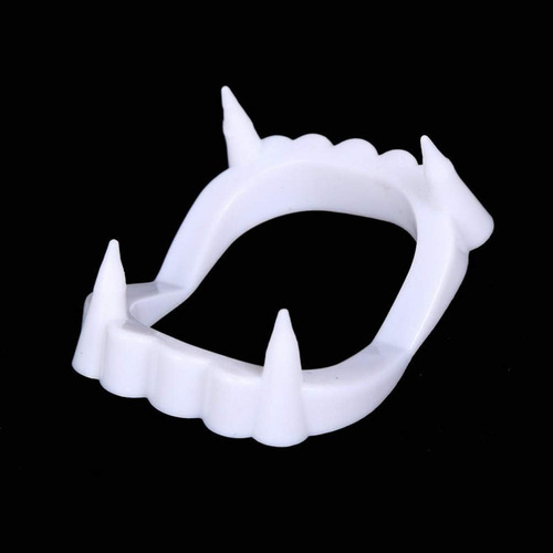 Conjunto De 4 Dentaduras De Vampiro Para Festa De Halloween