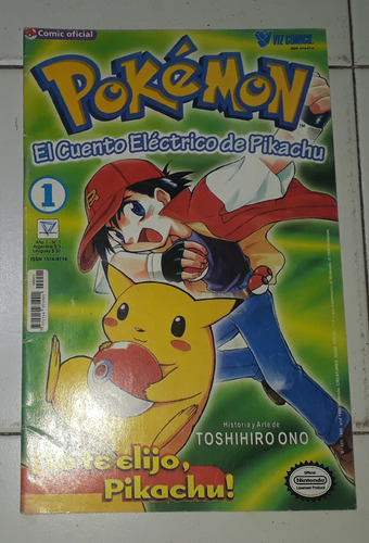 Pokemon El Cuento Electrico De Pikachu 1 (Usado)