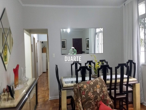 Imagem 8 de 30 de Vendo Apartamento Lindo No Boqueirão Em Santos, 3 Quartos, Varanda, 121m2 Úteis, 1 Vaga, Portaria 24 Horas, - Ap03498 - 69184632