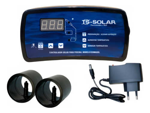 Cdt Controlador De Temperatura Solar Ecomasol