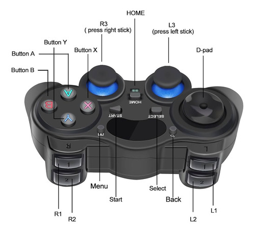 Joystick Control Inalámbrico Android Usb-c Y Notebook Usb
