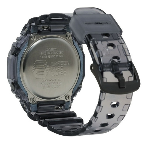 Reloj Casio G Shock Gma-s2100sk-1a Local Barrio Belgrano Color de la malla Negro Color del bisel Negro Color del fondo Negro