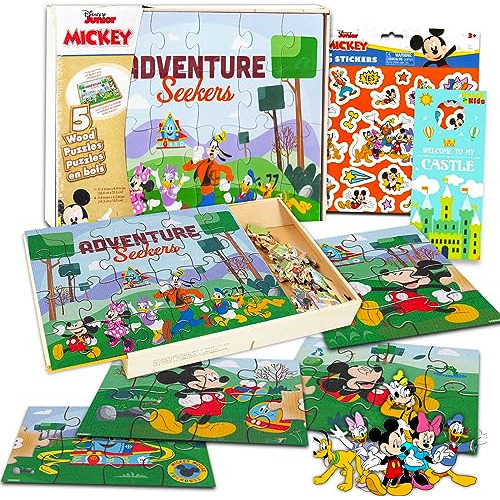 Conjunto De Rompecabezas De Mickey Mouse Niños  Rompec...