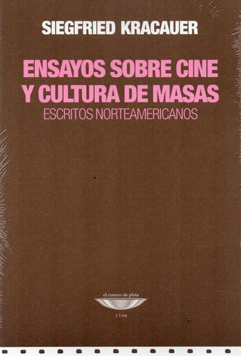 Ensayos Sobre Cine  Cultura De Masas Siegfried Krakauer (cu)
