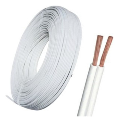 Rolo De Fio Paralelo 2,5mm C/ 30 Metros Anti-chama Cor da cobertura Branco