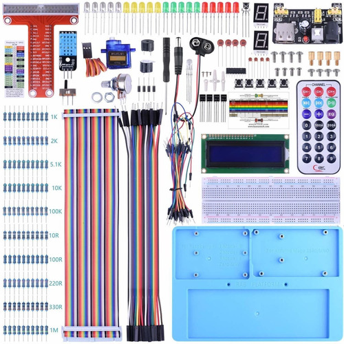 Raspberry Pi Starter Kit Aprendizaje Gpio Placa Expansion