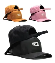 Comprar Boné Fitão Aba Curvada Strapback Preto Anth Co Nyc Mini Logo