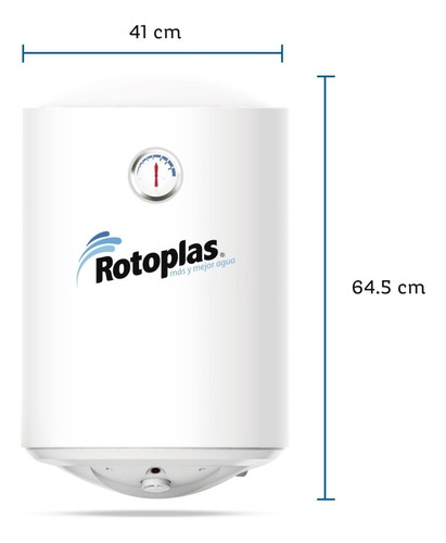 Terma Eléctrica Rotoplas De Acumulación Duraterma 50 L