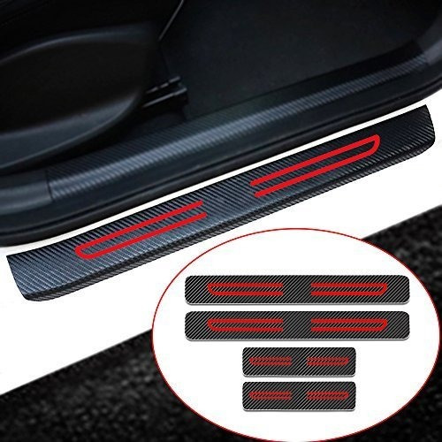 Estribos De Puerta Para A Muchkey 4pcs Vinyl Car Door Sill G