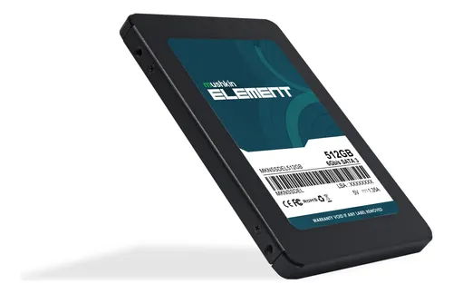Disco Solido Ssd 512gb Sata Mushkin Element Color Negro