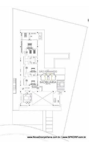 Imagem 7 de 30 de Terreno À Venda, 1285 M² Por R$ 510.000,00 - Forest Hills - Jandira/sp - Te0796