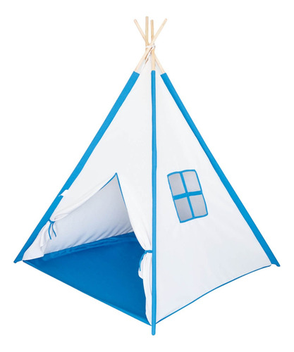 Tienda Carpa Niños Teepe Tipo Azul 120x120x150cm Gamepower