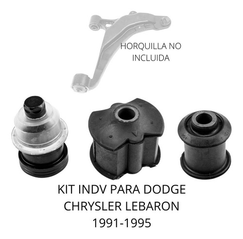 Kit Bujes Y Rotula Para Dodge Chrysler Lebaron 1991-1995