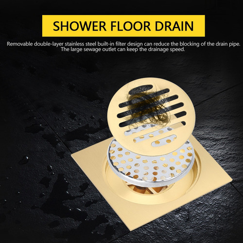 Hogar Anti Olor De Ducha Desagüe Del Suelo Del Baño De Drena