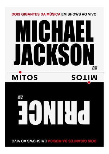 Mitos Dvd Michael Jackson Live London+ Dvd Prince In Concert