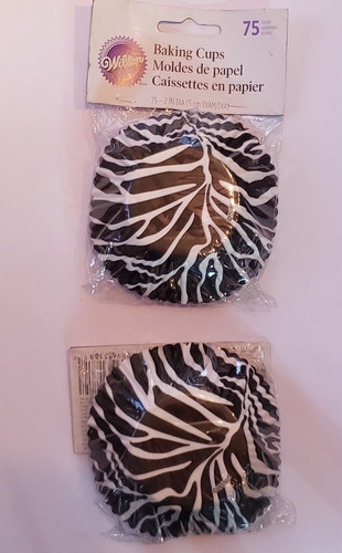 Capacillos Standard Wilton Cebra