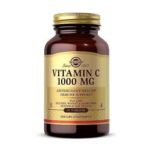 Solgar Vitamina C 1000 Mg, 90 Tabletas - Antioxidante Wy3ig