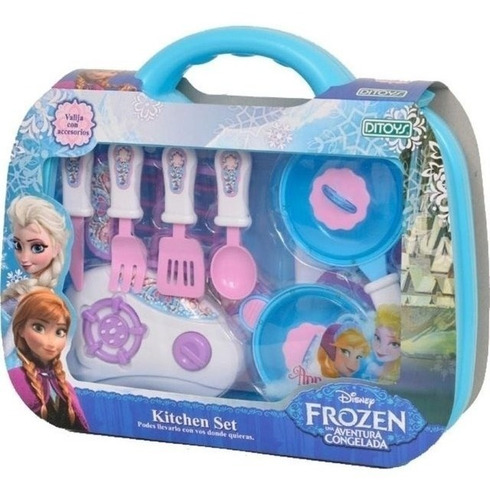 Valija De Cocina Con Accesorio Frozen Ditoys Casa Superbland