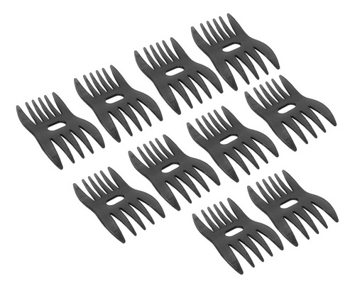 Pente De Cabelo Masculino Pequeno, Dente Largo, Dupla Face,