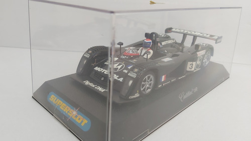 Scalextric C2259 Cadillac Lmp Dams #3 Slot Car 1:32 Preto