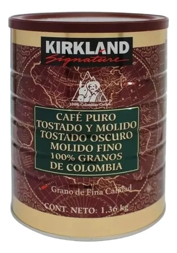 Kirkland Café Molido Colombiano 1.36kg