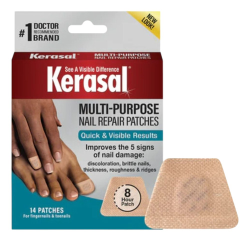 Parches Kerasal Reparador De Uñas Multi-accion Hongos Y +