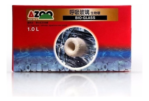 Anillos De Ceramica Acuario Bio-glass 0.5 Litros