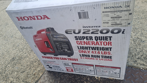 Planta Electrica Honda Eu2200 Bluetooh Generador Inverter