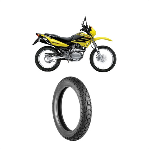 Pneu Traseiro Moto Technic T&c Uso Com Câmara 110/90-17 60p