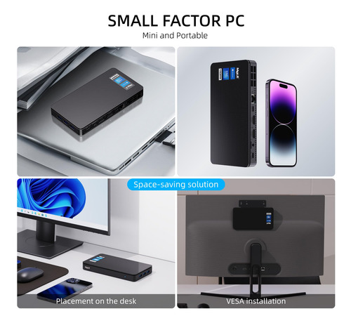 Mini Pc Mele Overclock3c Celeron N5095 8 Gb Ddr4 256 Gb Ssd