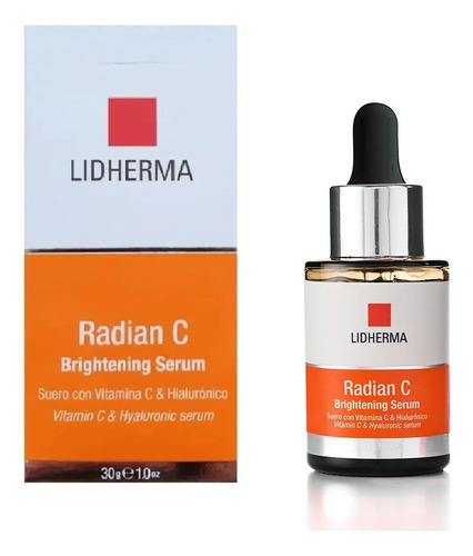 Radian C Brightening Serum Lidherma Hialuronico Vitamina C  