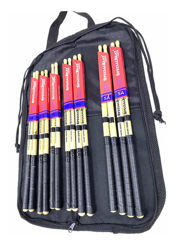 Kit Baqueta 5 Par 7a + 2 Par 5a Specialbeat By Prostick+bag