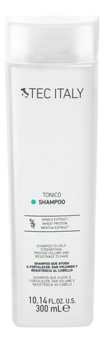 Shampoo Tec Italy Tónico Aporta Volumen Y Resistencia 300 Ml