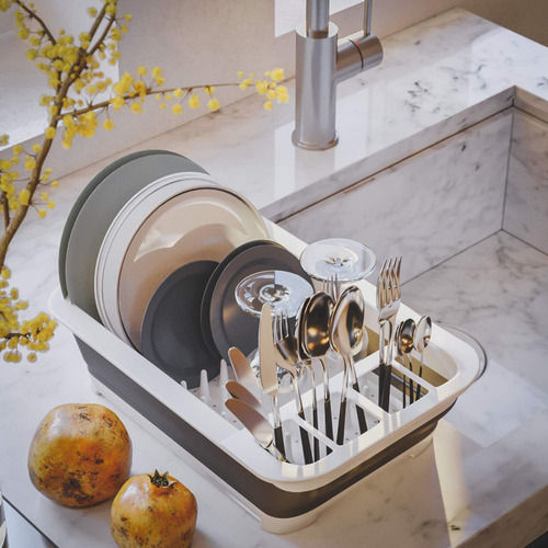 Escurridor De Platos Y Secador Utensilios Plegable Portátil