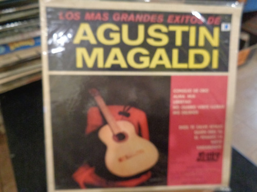 Agustin Magaldi Los Mas Grandes Exitos De Disco Lp Vinilo D1