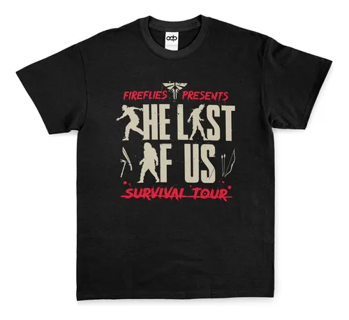 Remera The Last Of Us D3 - Survival Tour - Serie