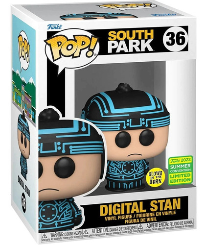 Funko Pop South Park Digital Stan Gitd Sdcc 2022