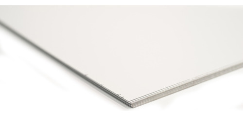Chapa Trapezoidal Color C25 Prepintado Calidad Ternium Curia Color Blanco