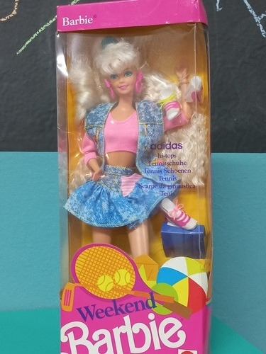 Barbie All American adidas Weekend 1990 Europa Antiga 80 90