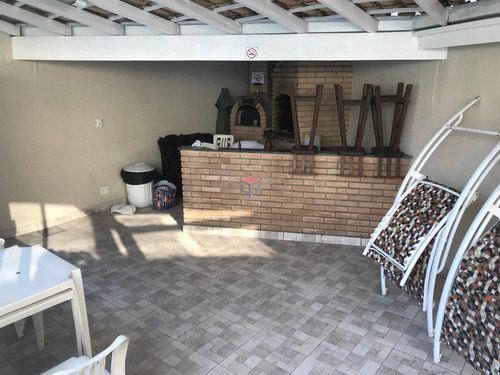 Imagem 7 de 25 de Sobrado À Venda, 3 Quartos, 1 Suíte, 2 Vagas, Scarpelli - Santo André/sp - 77291