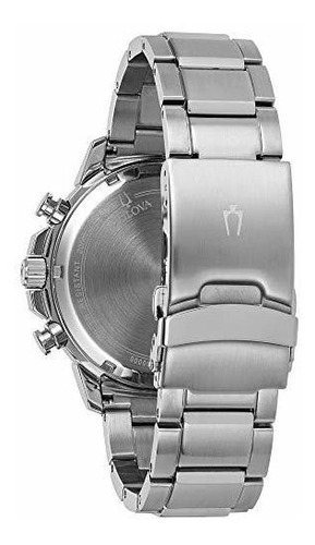 Bulova Reloj De Pulsera De Cronografo De Acero Inoxidable De