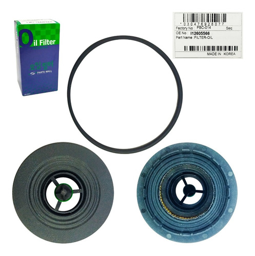 Imagen 6 de 7 de Filtro Aceite Chevrolet Orlando 2.4 Astra 2.2 Original